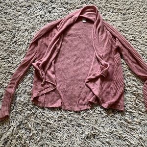 3 for $10 Dusty rose pink colored knit sweater